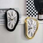 Y2K Melting Clock – Surreal Dripping Clock for Shelf & Desk Decor, photo 3