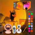 Y2K Sunset Lamp – LED Sunset Projection Light with Remote, photo 3