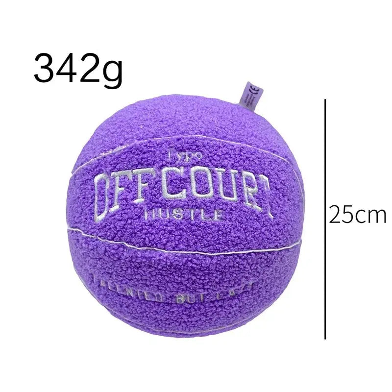Y2K Basketball Pillow – Soft 10" Plush Basketball Throw Pillow, photo 8