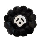 Y2K Dark Flower Pillow – Gothic Petal Plush Cushion, photo 5