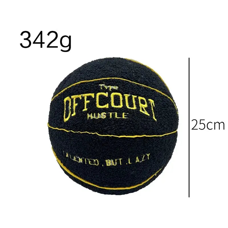 Y2K Basketball Pillow – Soft 10" Plush Basketball Throw Pillow, photo 2