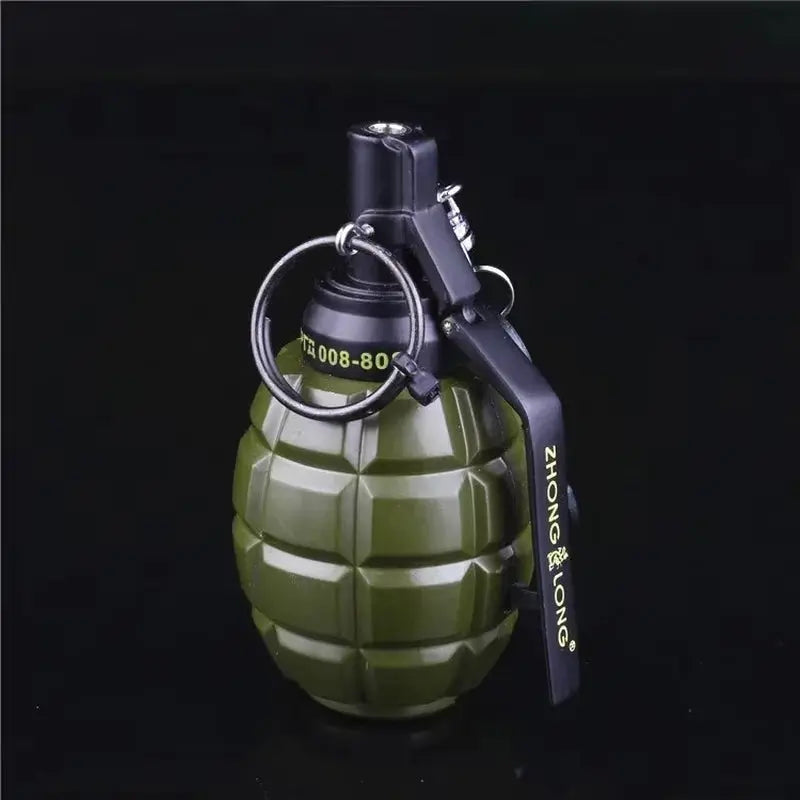Y2K Grenade Lighter – Windproof Novelty Butane Lighter