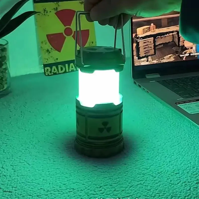 Y2K Nuclear Reactor Lamp – Glowing Mini Reactor Night Light, photo 6