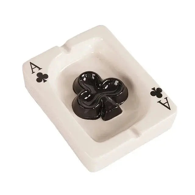 Y2K Poker Ashtray – Red Heart Playing Card Ashtray, photo 10