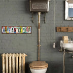 Y2K Stress Free Zone Sign – Vintage Metal Tin Wall Decor, photo 5