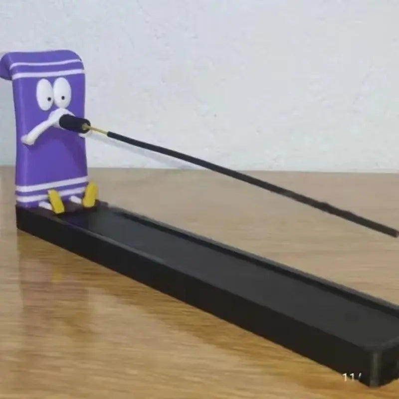 Y2K Funny Towel Incense Holder – Cartoon Incense Burner, photo 7