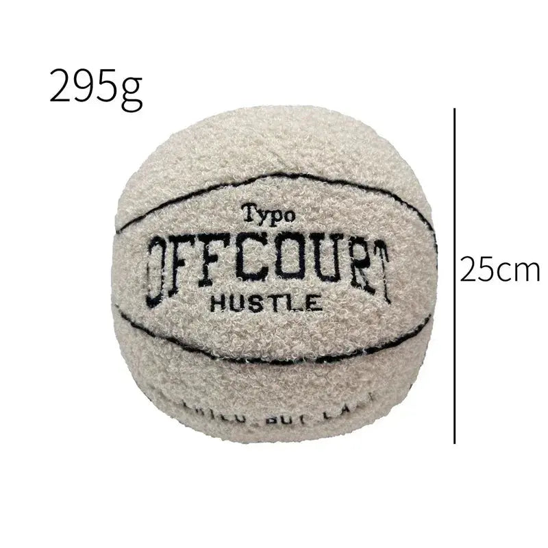 Y2K Basketball Pillow – Soft 10" Plush Basketball Throw Pillow, photo 7