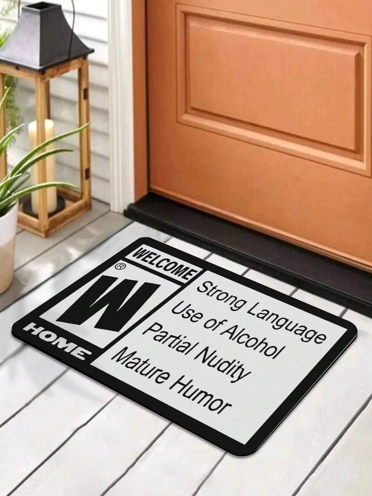 Y2K Rated M Rug – Funny Gamer Rug & Doormat, photo 3