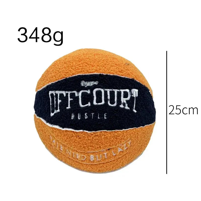 Y2K Basketball Pillow – Soft 10" Plush Basketball Throw Pillow, photo 6
