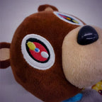 Y2K Graduation Bear Plush, close-up